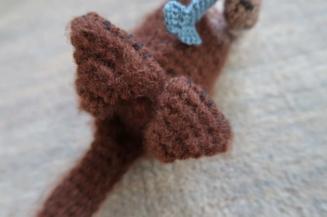 #stringthingsbymel #otter #crochet #amigurumi