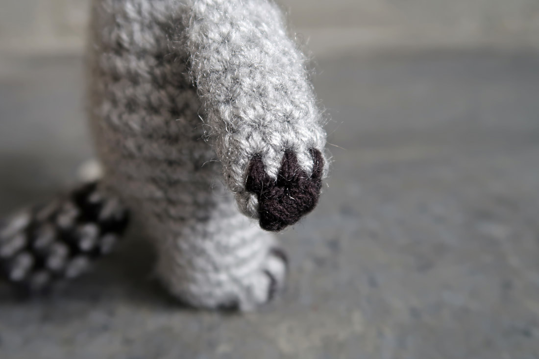 Raccoon #stringthingsbymel #crochet #amigurumi