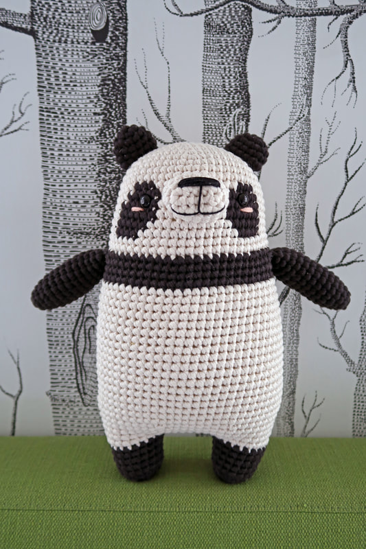 #stringthingsbymel #animalfriendsofpicapau #crochet #amigurumi #panda